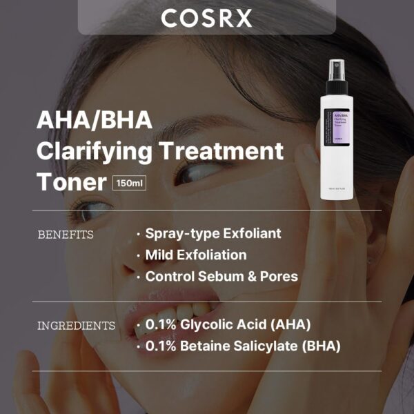 COSRX - AHA/BHA Clarifying Treatment Toner - Image 2